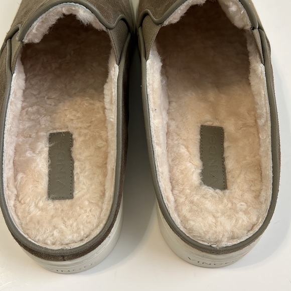 Vince Garvey 2 suede slide on mules - Picture 7 of 13